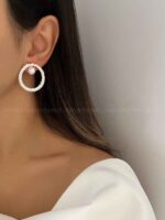 گوشواره فول مروارید کد 310191 - تصویر 2