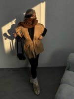 وست چرم طرح دوخت کد 200385 - تصویر 3