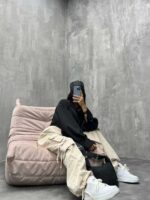 شلوار کارگو رودوخت کد 100377 - تصویر 4
