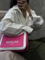 کیف 2 رنگ BALMAIN کد 280101 - تصویر 4