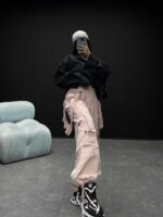 شلوار کارگو BERSHKA کد 100369 - تصویر 5