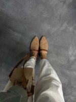 صندل کنفی سگک دار کد 140189 - تصویر 10