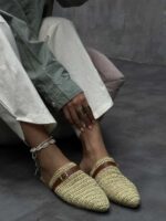 صندل کنفی سگک دار کد 140189 - تصویر 5