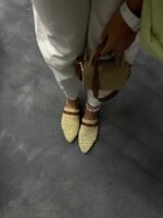 صندل کنفی سگک دار کد 140189 - تصویر 7