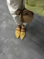 صندل کنفی سگک دار کد 140189 - تصویر 3