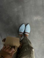 صندل کنفی سگک دار کد 140189 - تصویر 15