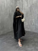 پیراهن بلند نخی کد 240080 - تصویر 7