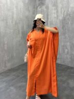 پیراهن بلند نخی کد 240080 - تصویر 6