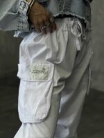 شلوار کارگو تیکت دار کد 100489 - تصویر 4