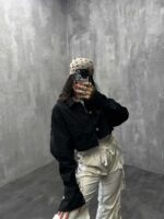 شومیز نیم تنه PULL&BEAR کد 220165 - تصویر 6