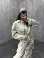 شومیز نیم تنه PULL&BEAR کد 220165 - تصویر 10