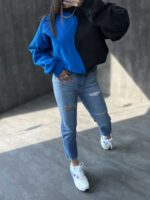شلوار جین مام MNG کد 100665 - تصویر 3