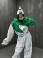 هودی 2 رنگ نیم تنه کد 200295 - تصویر 19