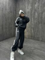 ست دورس و شلوار راه راه ADIDAS کد 160220 - تصویر 3