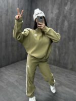 ست دورس و شلوار راه راه ADIDAS کد 160220 - تصویر 5