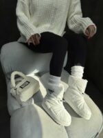 نیم بوت کاپشنی PRADA کد 140337 - تصویر 2