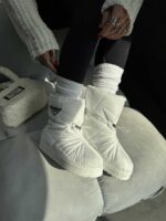 نیم بوت کاپشنی PRADA کد 140337