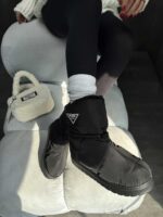 نیم بوت کاپشنی PRADA کد 140337 - تصویر 8