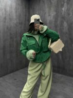 شومیز یقه بنددار کد 220238 - تصویر 2