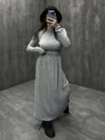 ست نیم تنه دامن بافتی کد 160205 - تصویر 2