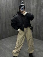 کاپشن نیم تنه 2 جیب کد 200290 - تصویر 4