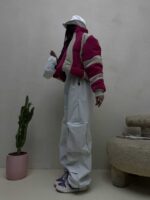 کاپشن راه راه کد 200238 - تصویر 12