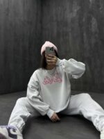 ست دورس و شلوار BARBIE کد 160226 - تصویر 4