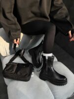 نیم بوت 2 زیپ کد 140349 - تصویر 4