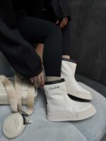 نیم بوت CELINE دو رنگ کد 140350 - تصویر 4