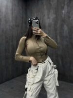 بلوز رودوخت کد 180236 - تصویر 5