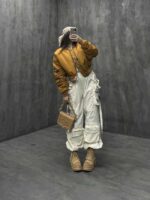 کاپشن آستین زیپ کد 200390 - تصویر 8
