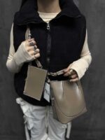 کیف صندوقی ZARA کد 280226 - تصویر 5