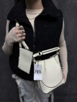 کیف صندوقی ZARA کد 280226 - تصویر 11