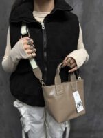 کیف مربعی ساده کد 280235 - تصویر 3