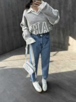 شلوار جین مام کد 100837 - تصویر 2