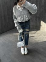 شلوار جین مام کد 100851 - تصویر 2