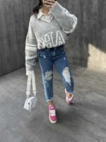 شلوار جین مام کد 100839 - تصویر 2