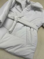کاپشن کمربندی یقه ایستاده کد 200529 - تصویر 2