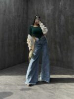 شلوار جین بگ کد 100857 - تصویر 2