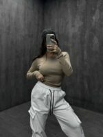 بلوز یقه گرد کد 180237 - تصویر 6