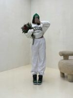 شلوار جاگر ساده کد 100910 - تصویر 3