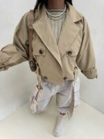 کت 4 دکمه سگک دار کد 200531 - تصویر 8