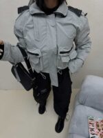 کاپشن کارگو جیب طلقی کد 200537 - تصویر 12