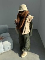 کاپشن بادکنکی پافرشو کد 200527 - تصویر 18