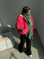 کاپشن بادکنکی پایین کش کد 200528 - تصویر 19