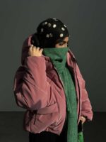 کاپشن بادکنکی پایین کش کد 200528