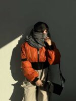 کاپشن کش پهن کد 200368 - تصویر 2