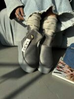 بوت UGG بغل دکمه کد 140421 - تصویر 5