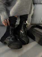 نیم بوت ساده ZARA کد 140402 - تصویر 3