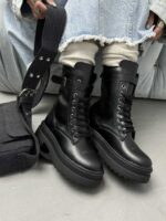 بوت پشت زیپ PULL BEAR کد 140471 - تصویر 2